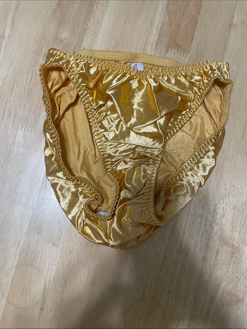 Victoria's Secret Metallic Gold Bikini Panty